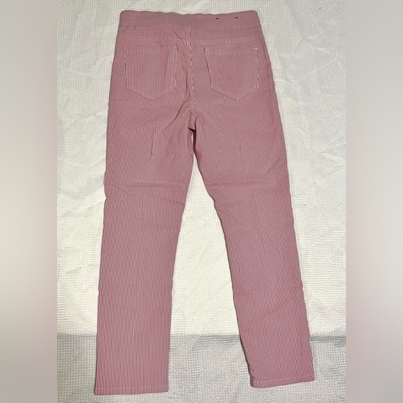 Mario Serrani Italy Striped Pink Pants Women’s Sz Small - Picture 10 of 11